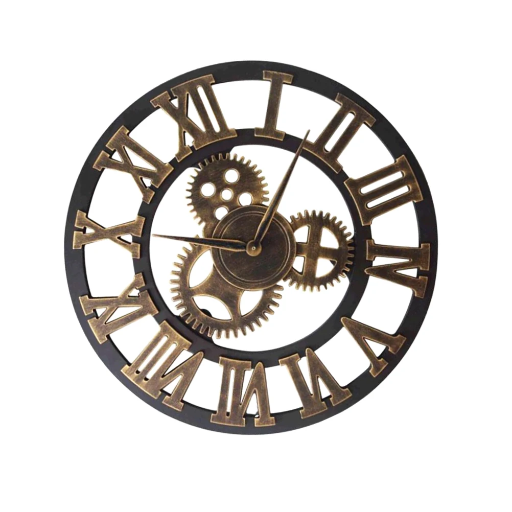Retro Wall Clock Creative Hanging Silent Bedroom Living Room Study Office Decor Chic Wooden Gear Design Home Accessories Modern
Retro Wall Clock Creative Hanging Silent Bedroom Living Room Study Office Decor Chic Wooden Gear Design Home Accessories Modern