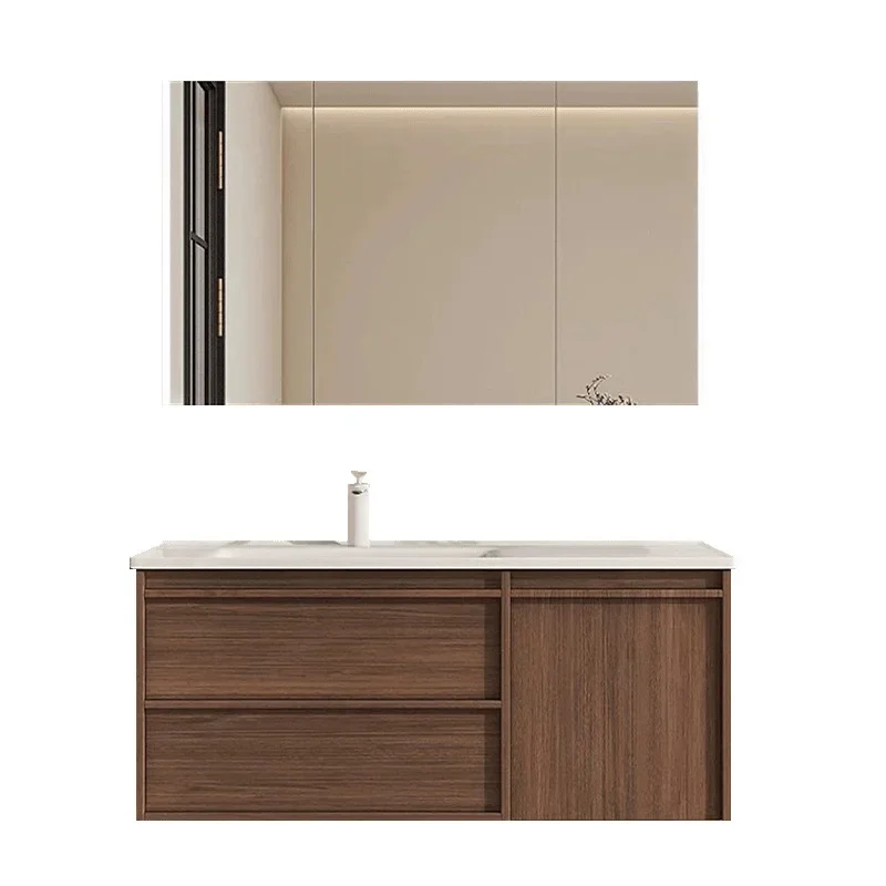Ceramic integrated basin bathroom cabinet combination wash smart
Ceramic integrated basin bathroom cabinet combination wash smart
