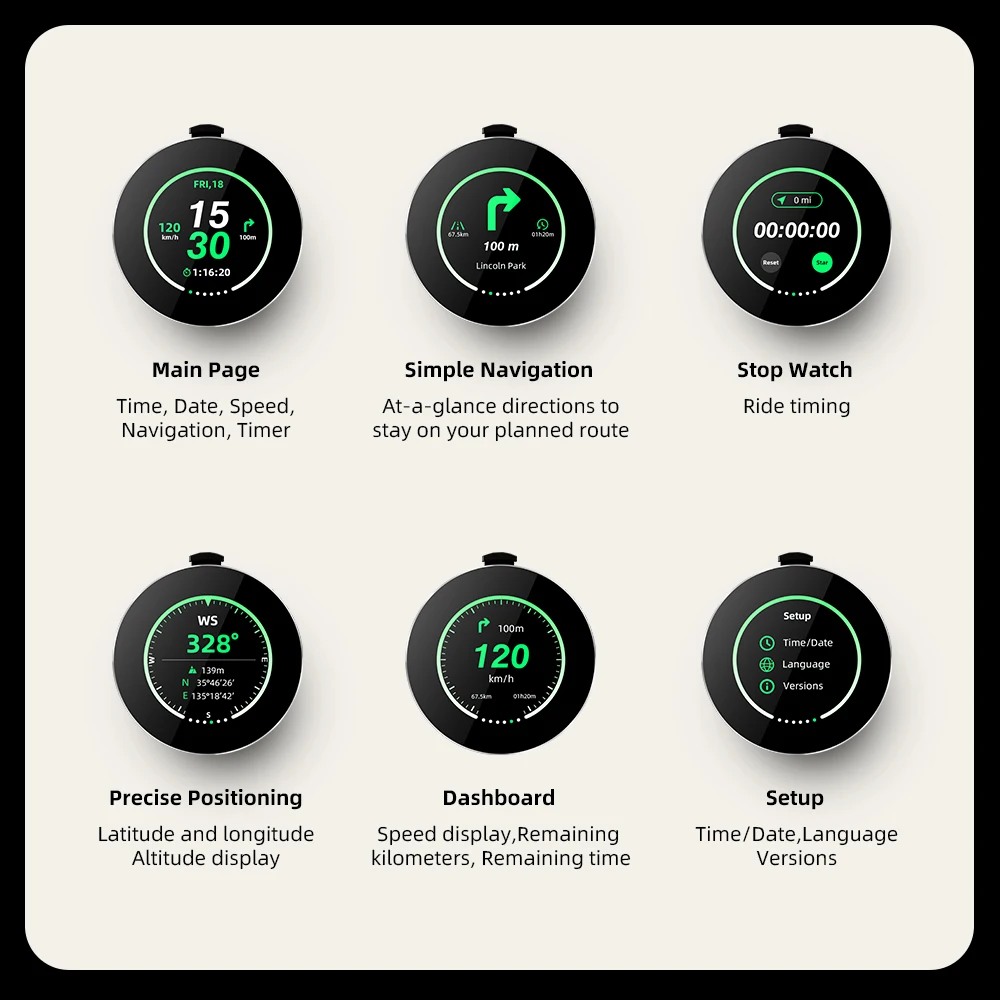 Motorcycle Navigation Round GPS Speed Display Dashboard IP67 Waterproof Linux 2026 Round Motorcycle Display Screen Removable
Motorcycle Navigation Round GPS Speed Display Dashboard IP67 Waterproof Linux 2026 Round Motorcycle Display Screen Removable