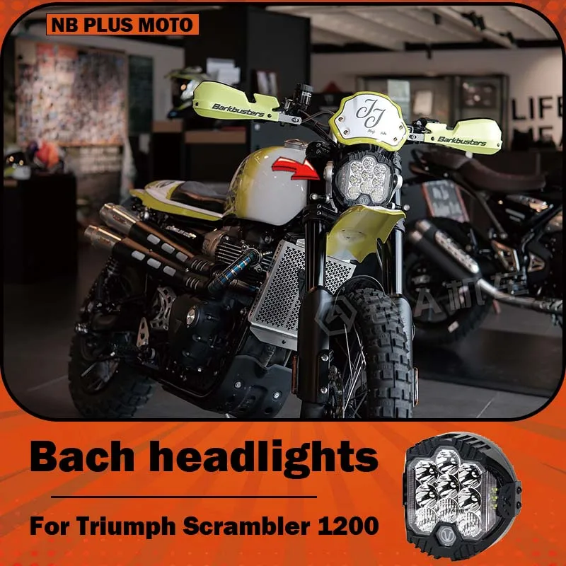 【Premium】For Triumph Scrambler 1200 modified domestic 7-inch Baha headlight high-brightness LED headlight assembly
【Premium】For Triumph Scrambler 1200 modified domestic 7-inch Baha headlight high-brightness LED headlight assembly