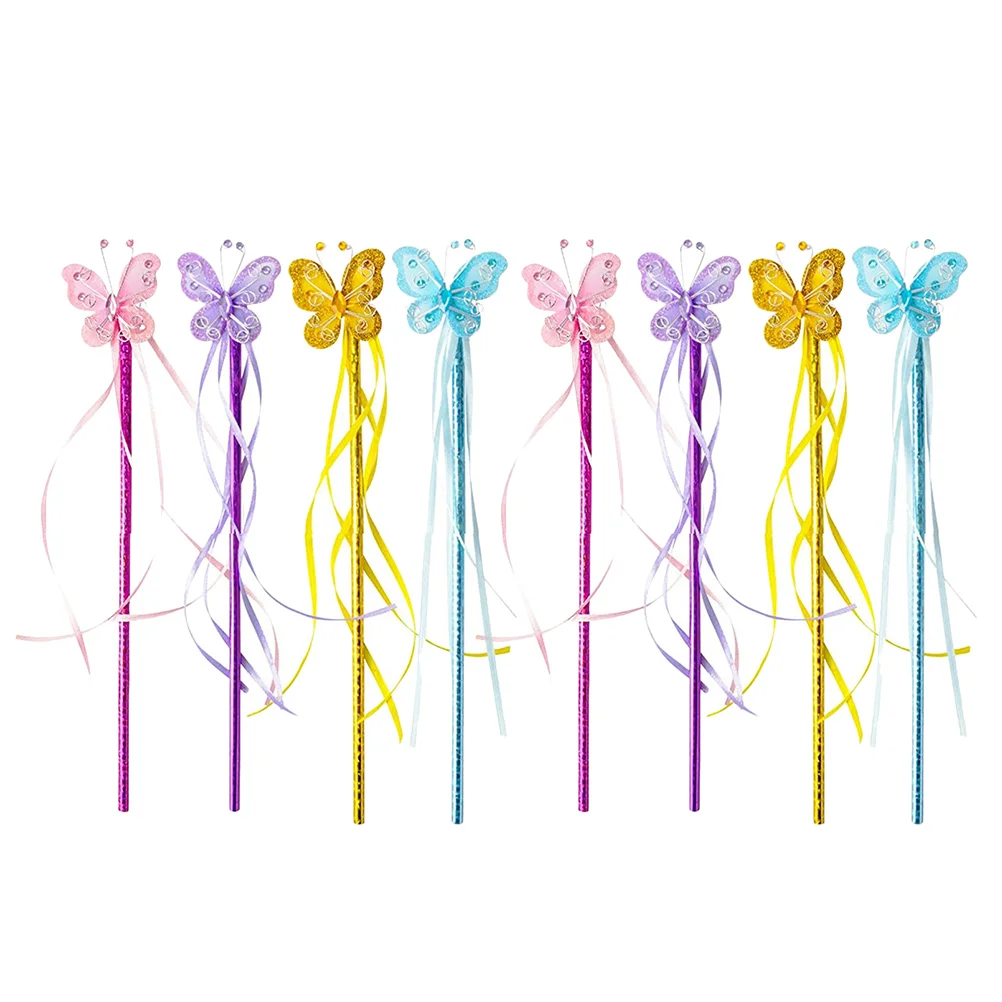 8 Pcs Butterfly Ribbon Princess Girl Performance Fairy Stick Plastic Delicate Purple
8 Pcs Butterfly Ribbon Princess Girl Performance Fairy Stick Plastic Delicate Purple