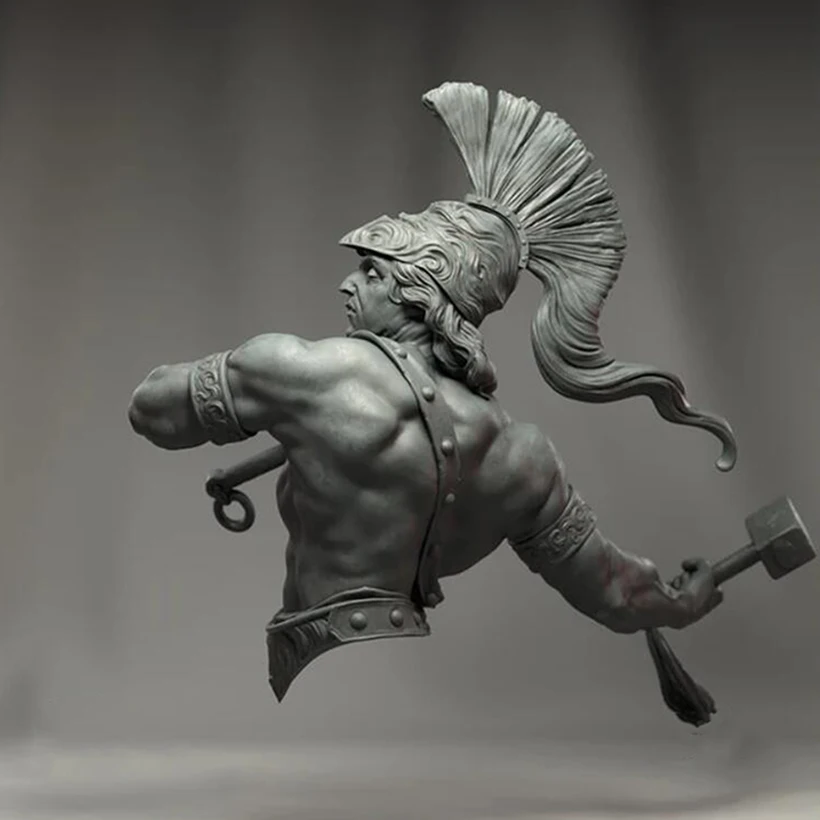 Unassambled 1/10 ancient soldier man bust Resin figure miniature model kits Unpainted
Unassambled 1/10 ancient soldier man bust Resin figure miniature model kits Unpainted