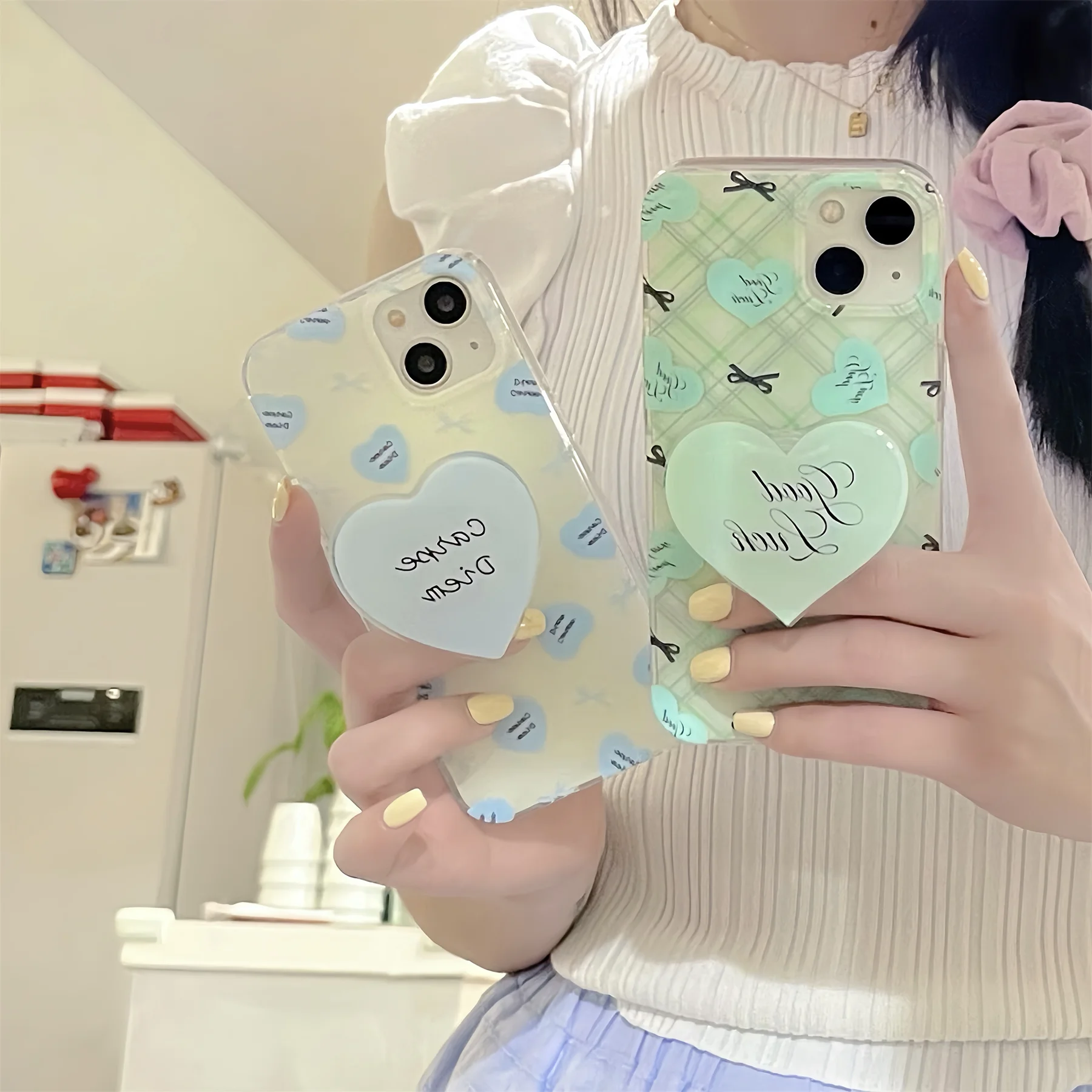 Ins Korean Luxury Cream Blue Green Full Screen Love With Holder Case for iPhone 15 14 13 12 Pro Max Back Cover For Girl Gift
Ins Korean Luxury Cream Blue Green Full Screen Love With Holder Case for iPhone 15 14 13 12 Pro Max Back Cover For Girl Gift