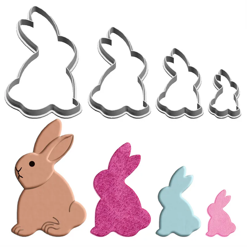 Cartoon Animal Rabbit Cookie Cutter Biscuit Mould,Plastic 3D Little Animal Shape Cake Cookie Decorating Fondant Cutters Tools
Cartoon Animal Rabbit Cookie Cutter Biscuit Mould,Plastic 3D Little Animal Shape Cake Cookie Decorating Fondant Cutters Tools