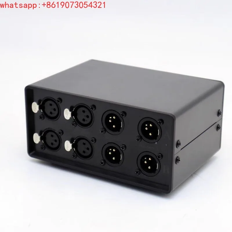 2-In-2-Out XLR Balanced Stereo Selector Audio Selector Passive Preamplifier Power Amplifier
2-In-2-Out XLR Balanced Stereo Selector Audio Selector Passive Preamplifier Power Amplifier