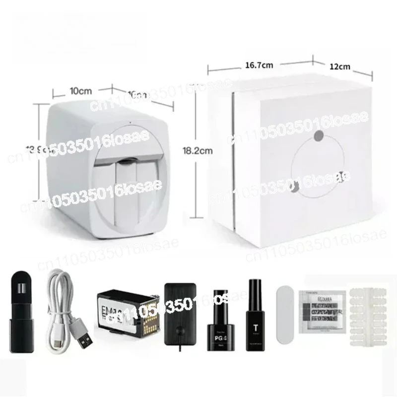 3D Smart Nail Printer, Portable Mobile Nail Painting Machine, 2400DPI Printing Resolution, Support WiFi/DIY,for Home Nail Salon
3D Smart Nail Printer, Portable Mobile Nail Painting Machine, 2400DPI Printing Resolution, Support WiFi/DIY,for Home Nail Salon