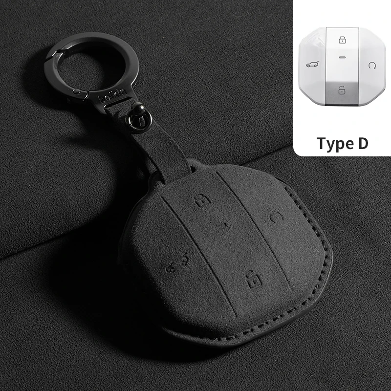 Suede Car Key Case For Jetour Freer Freedom T2 Freer Traveller T1 2025+ Remote Cover Shell Keychain Fob Accessories Anti-Scratch
Suede Car Key Case For Jetour Freer Freedom T2 Freer Traveller T1 2025+ Remote Cover Shell Keychain Fob Accessories Anti-Scratch
