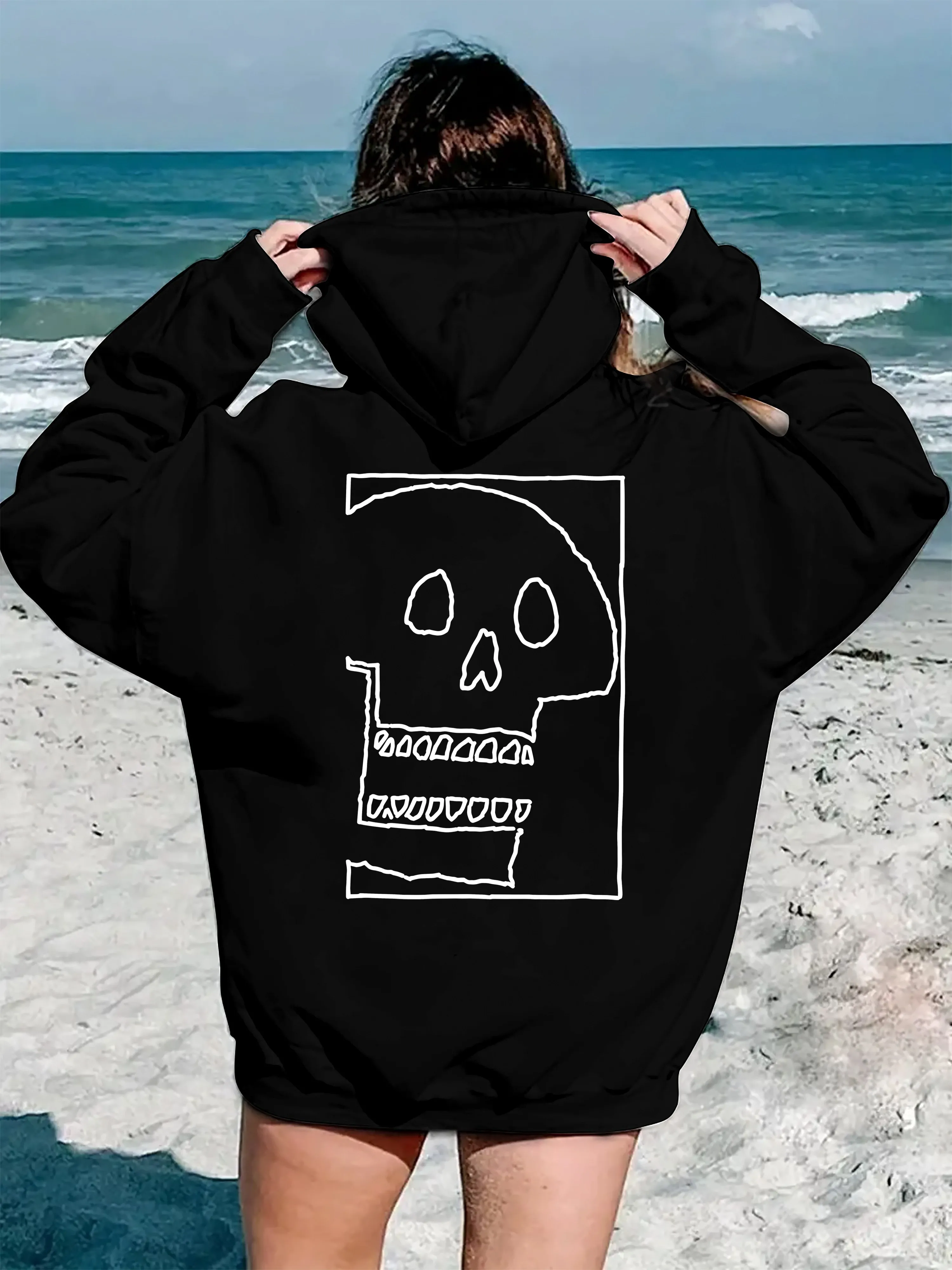 Abstract Skull Graphic Printing Autumn and Winter Pure Cotton Men's and Women's Hoodies Casual Outdoor Street Sports Training
Abstract Skull Graphic Printing Autumn and Winter Pure Cotton Men's and Women's Hoodies Casual Outdoor Street Sports Training