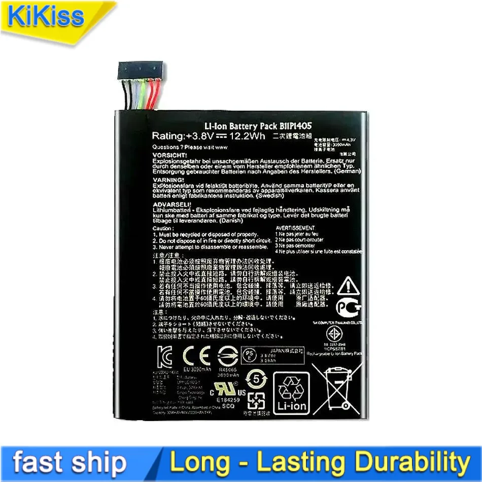 Tablet Battery Stable B11P1405 Reliable Power Supply For Asus Memo Pad 7 ME70CX K01A 3090Mah
Tablet Battery Stable B11P1405 Reliable Power Supply For Asus Memo Pad 7 ME70CX K01A 3090Mah