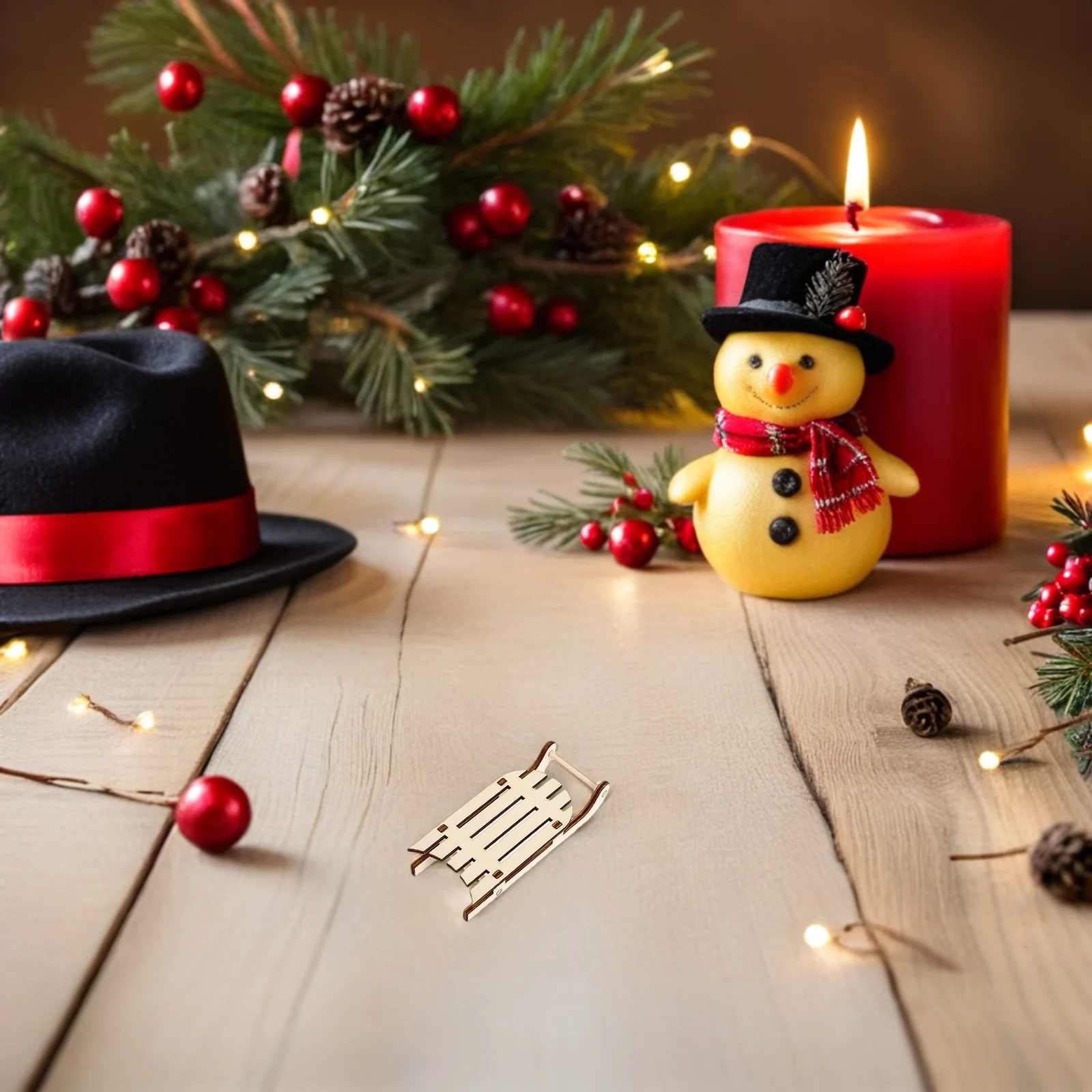 18pcs Miniature Wooden Sled Unfinished Christmas Tree Hanging Ornament Diy Craft Decor For Wedding Holiday Dollhouse Tabletop
18pcs Miniature Wooden Sled Unfinished Christmas Tree Hanging Ornament Diy Craft Decor For Wedding Holiday Dollhouse Tabletop