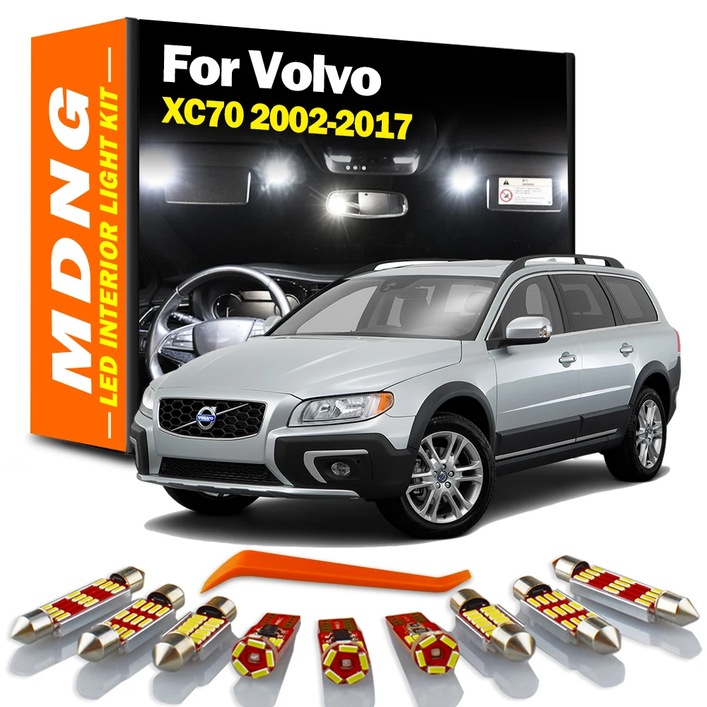 MDNG Canbus For Volvo XC70 2002-2010 2011 2012 2013 2014 2016 2017 Car Luggage Bulbs LED Interior Map Dome Light Kit Accessories
MDNG Canbus For Volvo XC70 2002-2010 2011 2012 2013 2014 2016 2017 Car Luggage Bulbs LED Interior Map Dome Light Kit Accessories