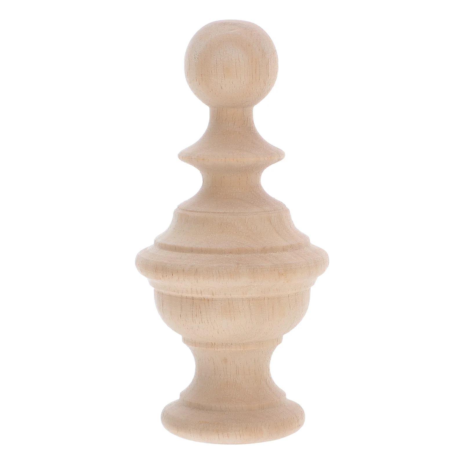 Solid Wood Finial Hand-Carved Wooden Ball For Bed Post Staircase Curtain Rod Diy Unfinished Craft Indoor Decor Kitchen Bar
Solid Wood Finial Hand-Carved Wooden Ball For Bed Post Staircase Curtain Rod Diy Unfinished Craft Indoor Decor Kitchen Bar