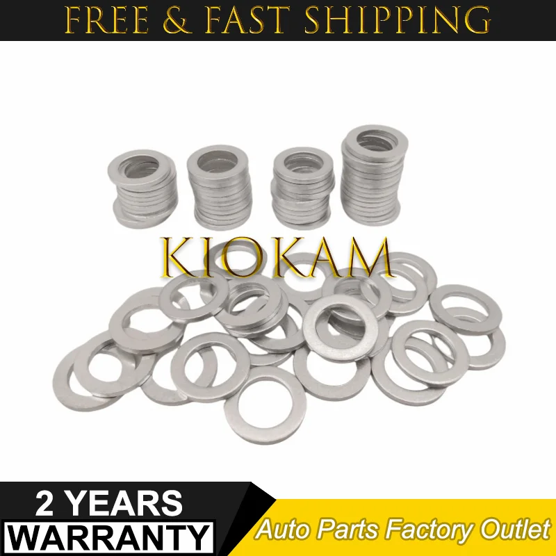 100/500pcs 94109-12000 9410912000 Engine Oil Drain Plug Crush Washers Gaskets 12mm/14mm For Acura MDX CL For Honda Accord
100/500pcs 94109-12000 9410912000 Engine Oil Drain Plug Crush Washers Gaskets 12mm/14mm For Acura MDX CL For Honda Accord