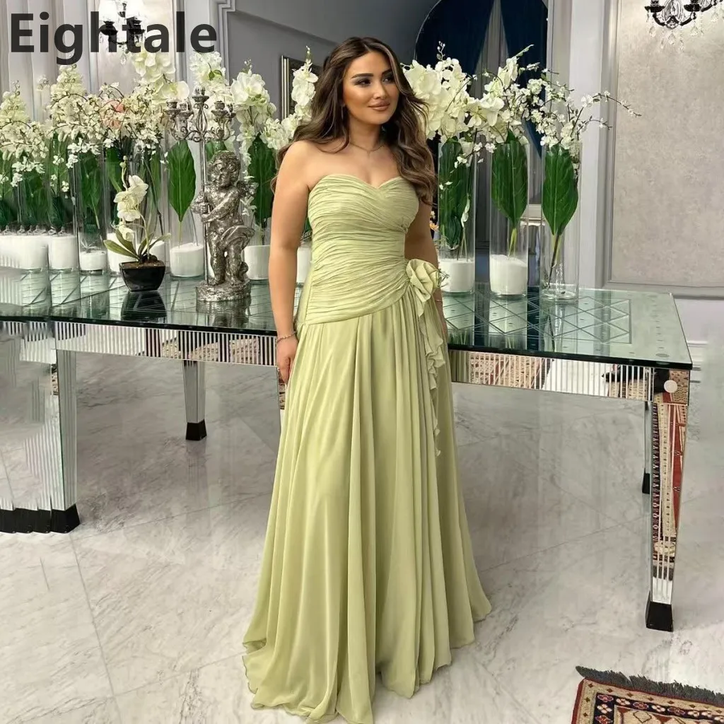 Eightale 2025 A Line без бретелек шифоновое вечернее платье макси Саудовская Аравия платье для выпускного вечера Дубай вечернее платье по индивидуальному заказу Robe de soiree
Eightale 2025 A Line без бретелек шифоновое вечернее платье макси Саудовская Аравия платье для выпускного вечера Дубай вечернее платье по индивидуальному заказу Robe de soiree