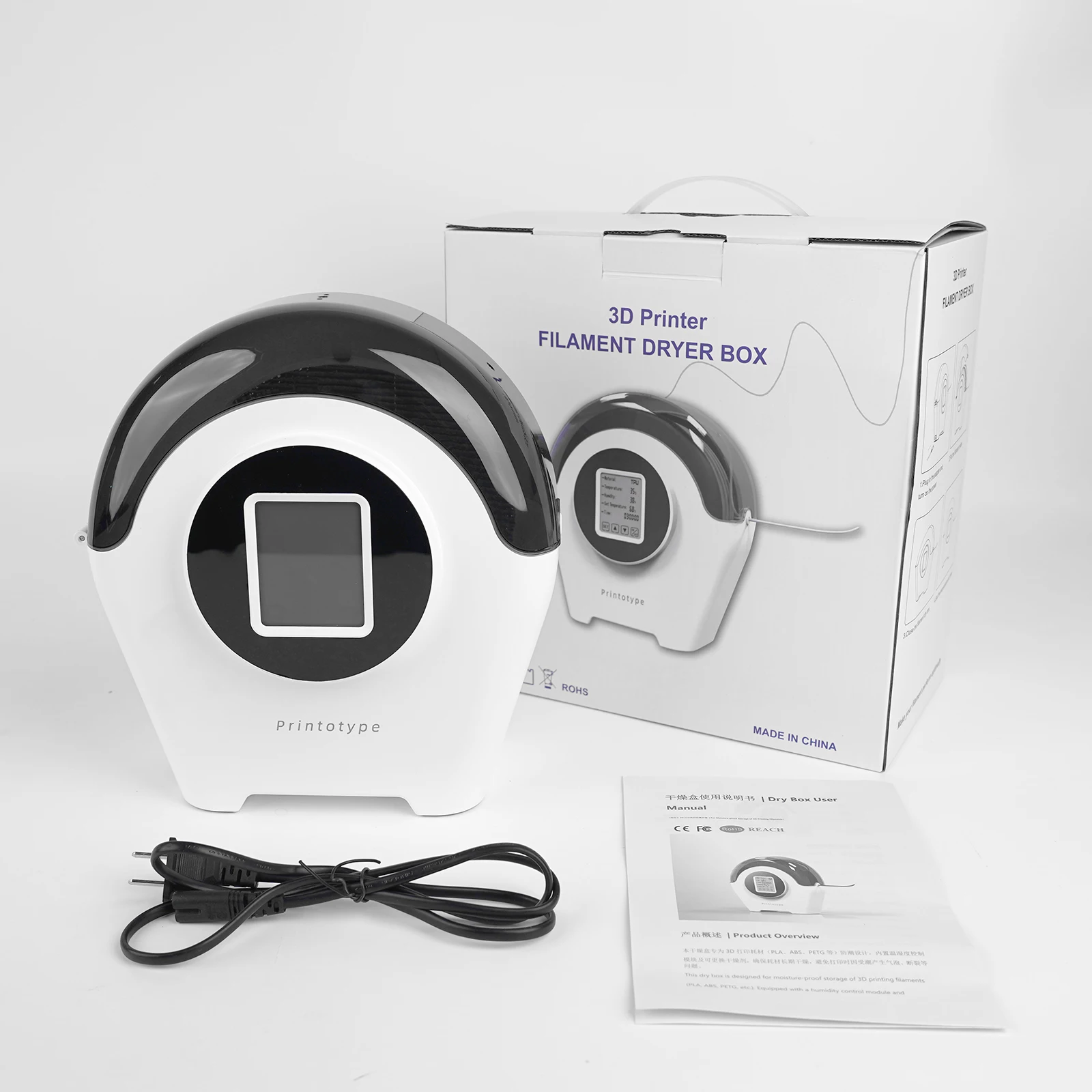 3D Printer Filament Drying Box Module Filament Dryer Upgrade PreciseTemperature&Humidity Control For TwoTrees
3D Printer Filament Drying Box Module Filament Dryer Upgrade PreciseTemperature&Humidity Control For TwoTrees