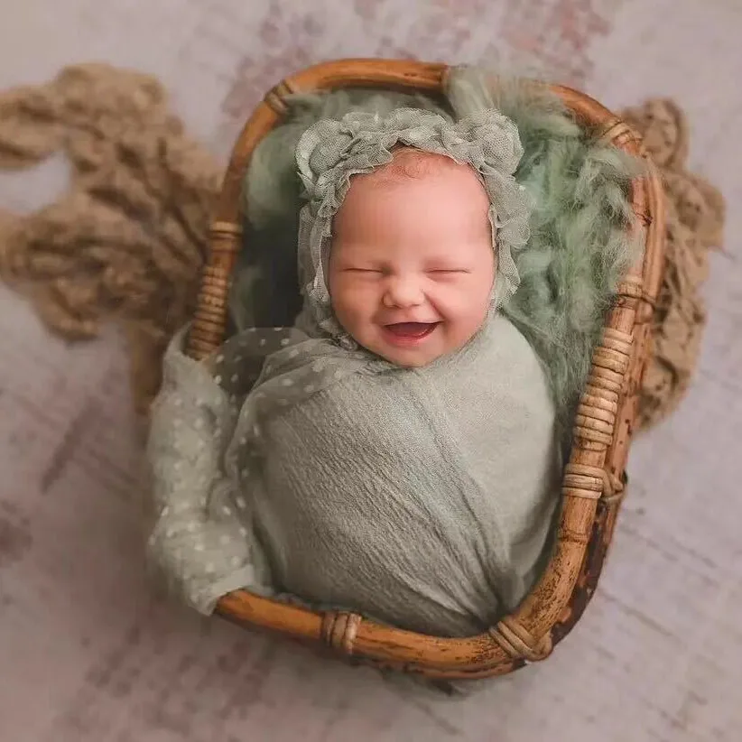 Baby Props Vintage Woven Rattan Basket Newborn 100 Days Photography Props Basket Baby Posing Sofa Bed Baby Photography Basket
Baby Props Vintage Woven Rattan Basket Newborn 100 Days Photography Props Basket Baby Posing Sofa Bed Baby Photography Basket