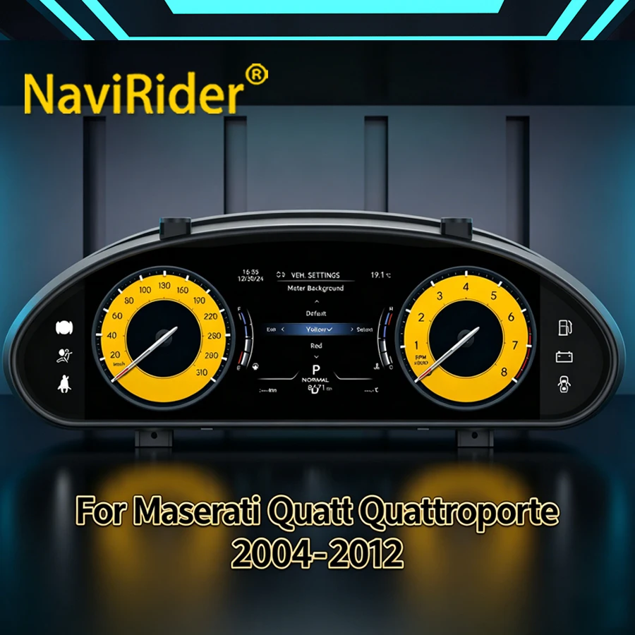 Yes Carlay Car LCD Dashboard For Maserati Quattroporte 2004 - 2012 Auto Speedometer Virtual Cockpit Digital Cluster Instrument
Yes Carlay Car LCD Dashboard For Maserati Quattroporte 2004 - 2012 Auto Speedometer Virtual Cockpit Digital Cluster Instrument