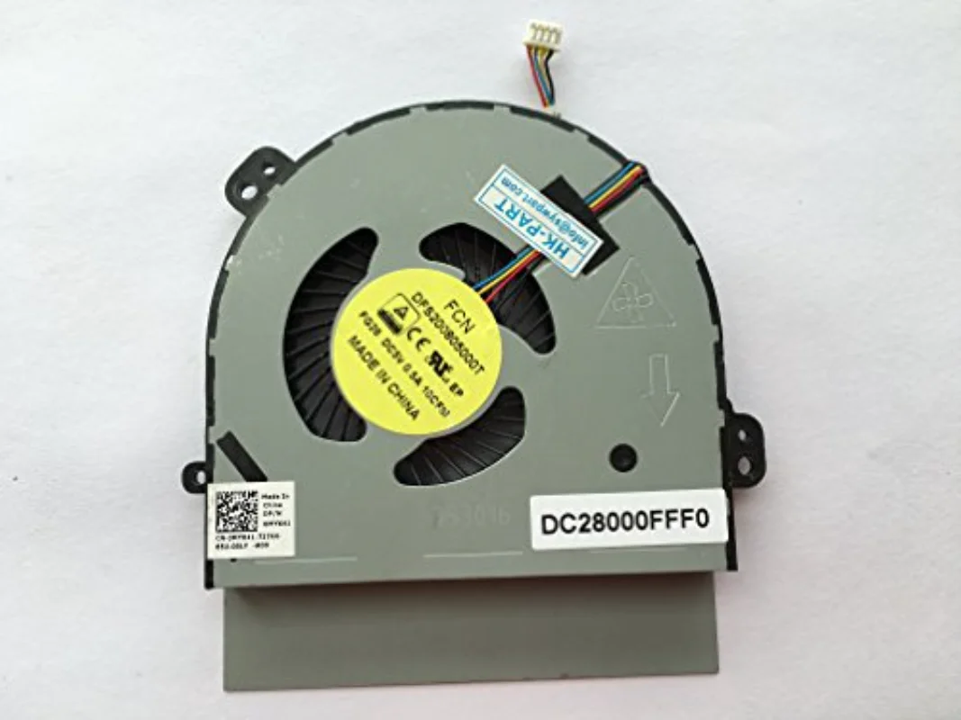 Replacement Fan for Alienware 15 R2 P42F 17 R2 17 R3 P43F Series Cooling Fan Right Side DP/N 0MYX41 DC28000FFF0 4-Wire 4-pin
Replacement Fan for Alienware 15 R2 P42F 17 R2 17 R3 P43F Series Cooling Fan Right Side DP/N 0MYX41 DC28000FFF0 4-Wire 4-pin