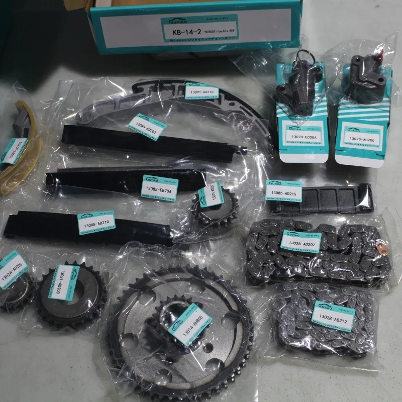 Yd25 Timing Repair Kits for Navara Pathfinder Patrol 2006-2008 Yd25ddti Engine Double Row Chain 13028-ad202 13070-bn310 KB-14
Yd25 Timing Repair Kits for Navara Pathfinder Patrol 2006-2008 Yd25ddti Engine Double Row Chain 13028-ad202 13070-bn310 KB-14