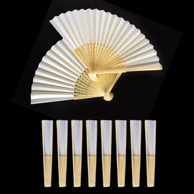 5pcs White Foldable Paper Fan Personalised DIY Handheld Fans Birthday Party Baby shower Decoration for Guest Wedding Party Gifts
5pcs White Foldable Paper Fan Personalised DIY Handheld Fans Birthday Party Baby shower Decoration for Guest Wedding Party Gifts