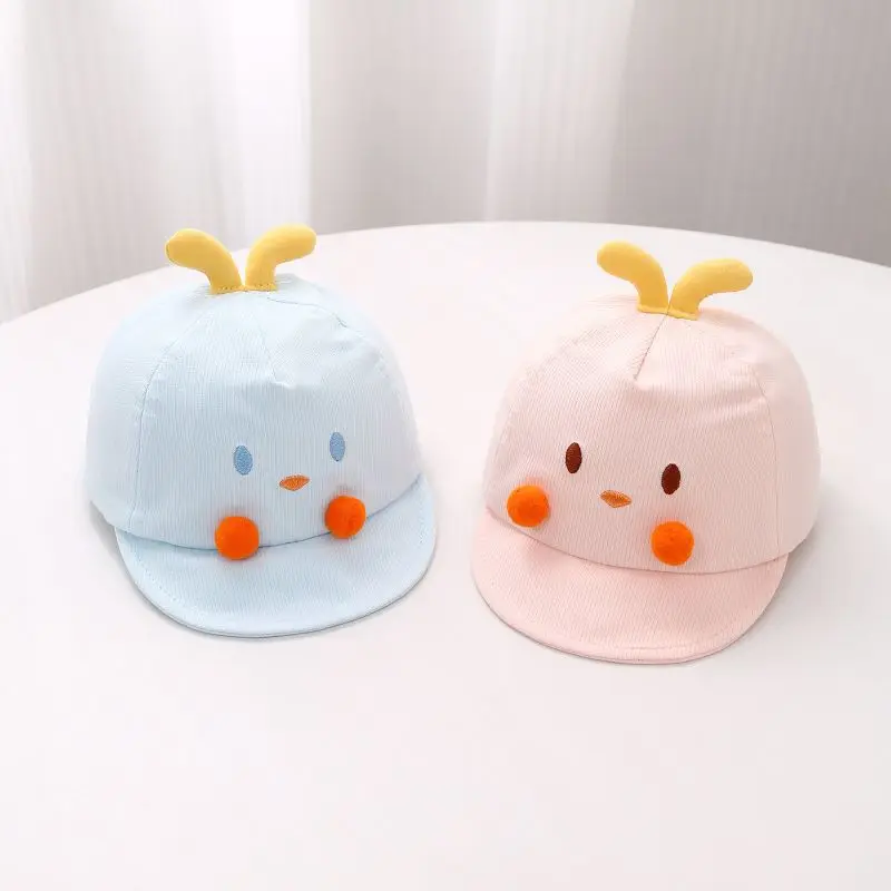 Autumn Newborn Baby Cotton Baseball Caps Kids Lovely Chick Cartoon Hats for Girls Boys Outdoor Sunshade Headwear Cap 0-6M
Autumn Newborn Baby Cotton Baseball Caps Kids Lovely Chick Cartoon Hats for Girls Boys Outdoor Sunshade Headwear Cap 0-6M
