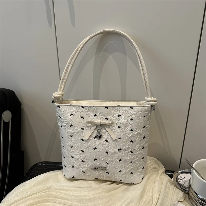 2025 Bow Detailed Bucket Bag Womens Trendy Shoulder Purse Cute Crossbody Handbag Fashionable Everyday Tote
2025 Bow Detailed Bucket Bag Womens Trendy Shoulder Purse Cute Crossbody Handbag Fashionable Everyday Tote