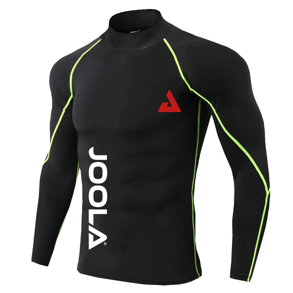 JOOLA Men's Long Sleeve Fitness Shirt, Sports Base Shirt, Half High Collar, Tight Fit, High Elasticity Training Clothes, Underwe
JOOLA Men's Long Sleeve Fitness Shirt, Sports Base Shirt, Half High Collar, Tight Fit, High Elasticity Training Clothes, Underwe