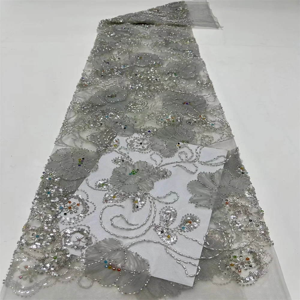2024 New African Nigerian French High Quality 2024 Hot Sale Lace Fabric With Beads Sequins Bride Party Wedding Embroiderg Dress
2024 New African Nigerian French High Quality 2024 Hot Sale Lace Fabric With Beads Sequins Bride Party Wedding Embroiderg Dress