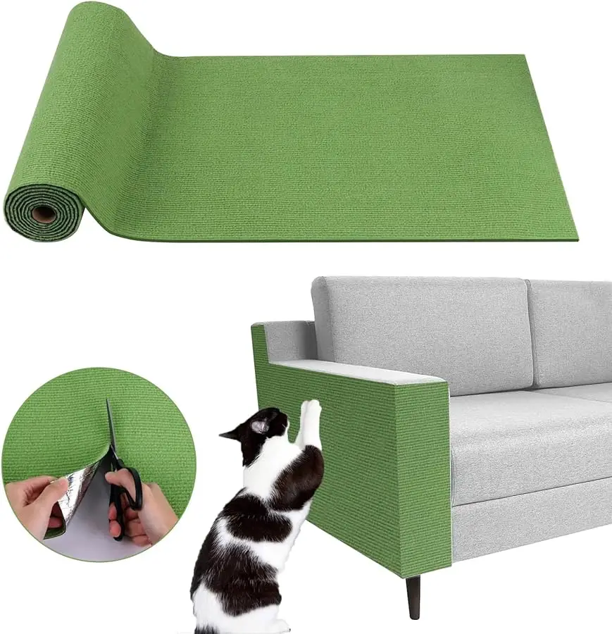 Cat Scratch Couch Furniture Protector, Adhesive Cat Scratch Pad Deterrent for Furniture, DIY Climbing Cat Scratcher Couch Protec
Cat Scratch Couch Furniture Protector, Adhesive Cat Scratch Pad Deterrent for Furniture, DIY Climbing Cat Scratcher Couch Protec