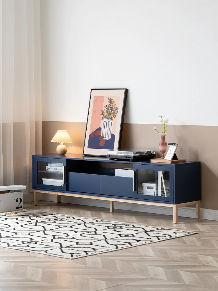 Mediterranean Minimalist Small Apartment Living Room Floor Cabinet Furniture TV and Tea Table
Mediterranean Minimalist Small Apartment Living Room Floor Cabinet Furniture TV and Tea Table