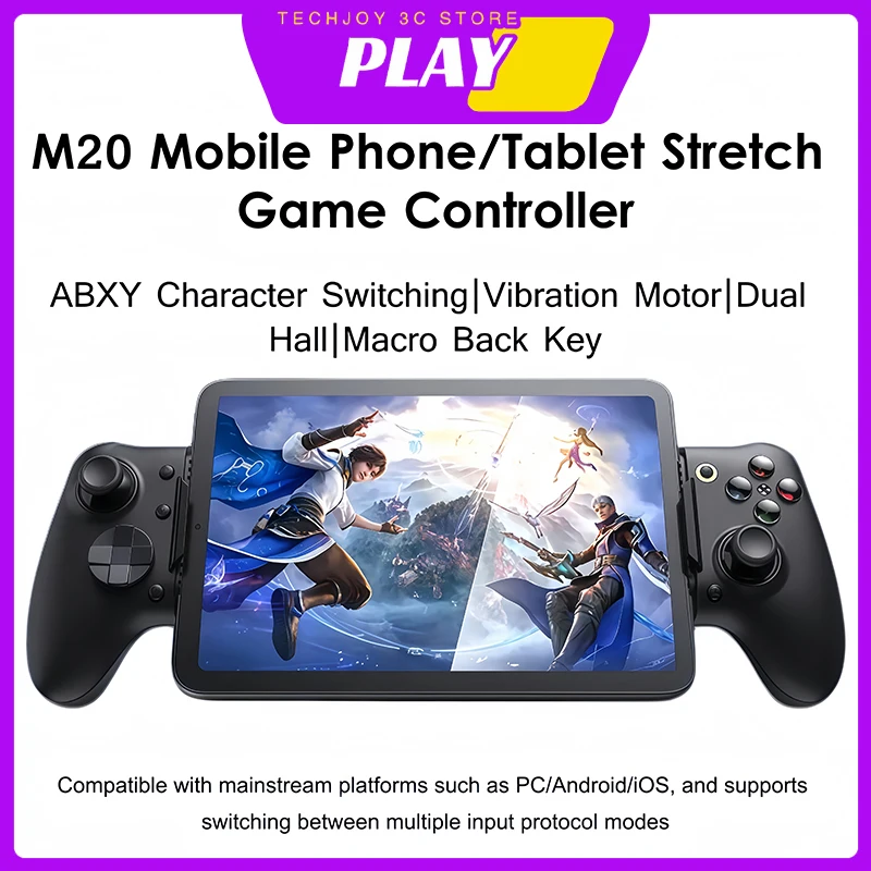 Easy Smx M20 Stretching Portable Wireless Game Controller for SWITCH/Android/Apple IOS Tablet for PS3/PS4/XBOX Gamepad Streaming
Easy Smx M20 Stretching Portable Wireless Game Controller for SWITCH/Android/Apple IOS Tablet for PS3/PS4/XBOX Gamepad Streaming
