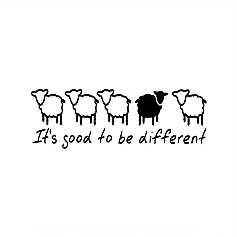 1PC Sheep Vinyl Stickers - Self Adhesive Stickers, Suitable for Car Stickers, Bumper Stickers, etc
1PC Sheep Vinyl Stickers - Self Adhesive Stickers, Suitable for Car Stickers, Bumper Stickers, etc