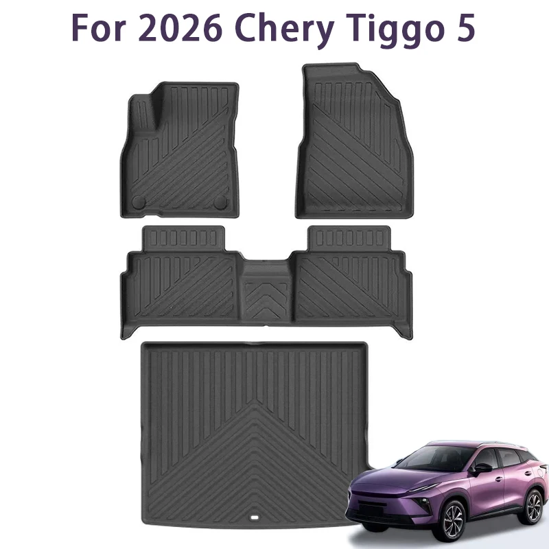 for 2026 Chery Tiggo 5 Car Floor Mats Cargo Liner Trunk Pad TPE 3D Foot Mat Waterproof Black
for 2026 Chery Tiggo 5 Car Floor Mats Cargo Liner Trunk Pad TPE 3D Foot Mat Waterproof Black