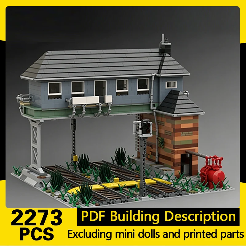 City Street View Model MOC Building Bricks Railway Signal Box Modular Technology Gifts Holiday Assemble Children Toys Suit
City Street View Model MOC Building Bricks Railway Signal Box Modular Technology Gifts Holiday Assemble Children Toys Suit