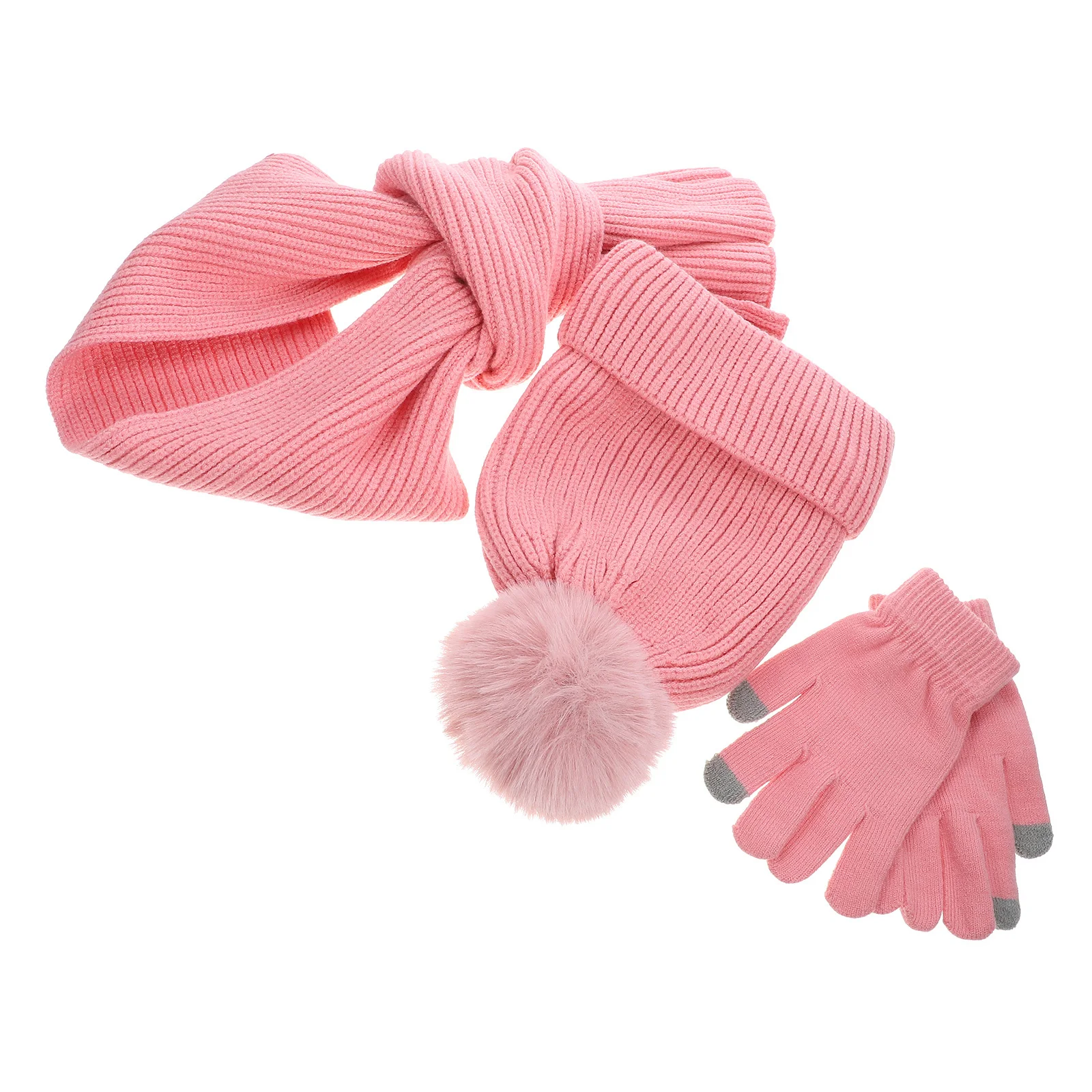 1 set 1 Set Touchscreen Gloves For Women Winter Warm Hat Scarf Set Soft Riding Climbing Outdoor Gift Beanie Mittens Womens
1 set 1 Set Touchscreen Gloves For Women Winter Warm Hat Scarf Set Soft Riding Climbing Outdoor Gift Beanie Mittens Womens