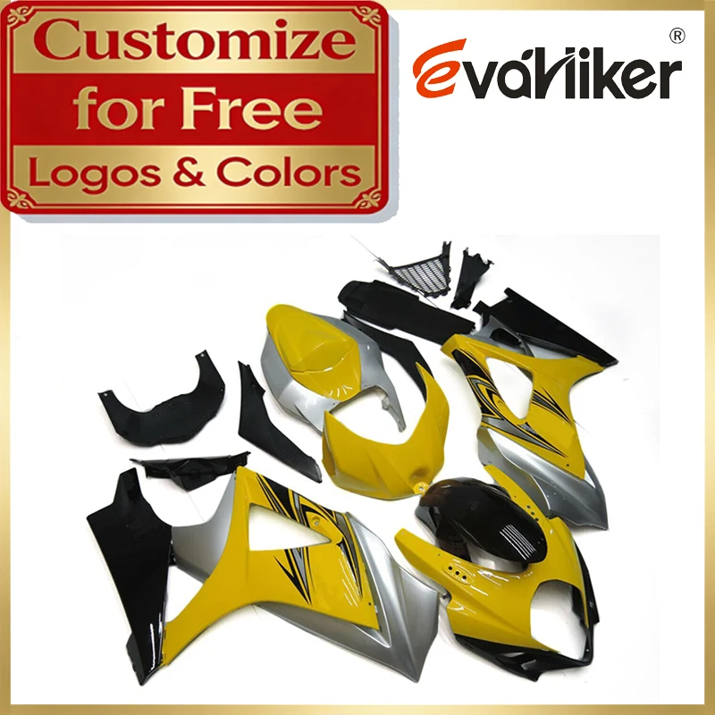 ABS Plastic Fairing Kit For Suzuki GSXR1000 2007 2008 K7 07 08 Motorcycle Injection Fairing Customizable Colors And Patterns
ABS Plastic Fairing Kit For Suzuki GSXR1000 2007 2008 K7 07 08 Motorcycle Injection Fairing Customizable Colors And Patterns