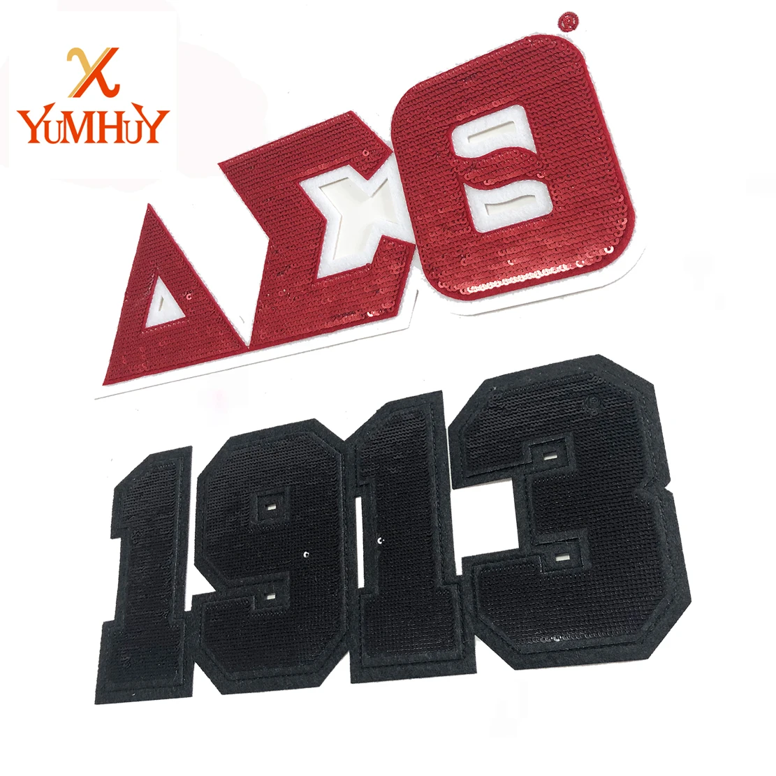 Delte Sigma Theta Sequin Embroidered Greek Letter Patches ,Since 1913 Sorority Iron-on Patches
Delte Sigma Theta Sequin Embroidered Greek Letter Patches ,Since 1913 Sorority Iron-on Patches