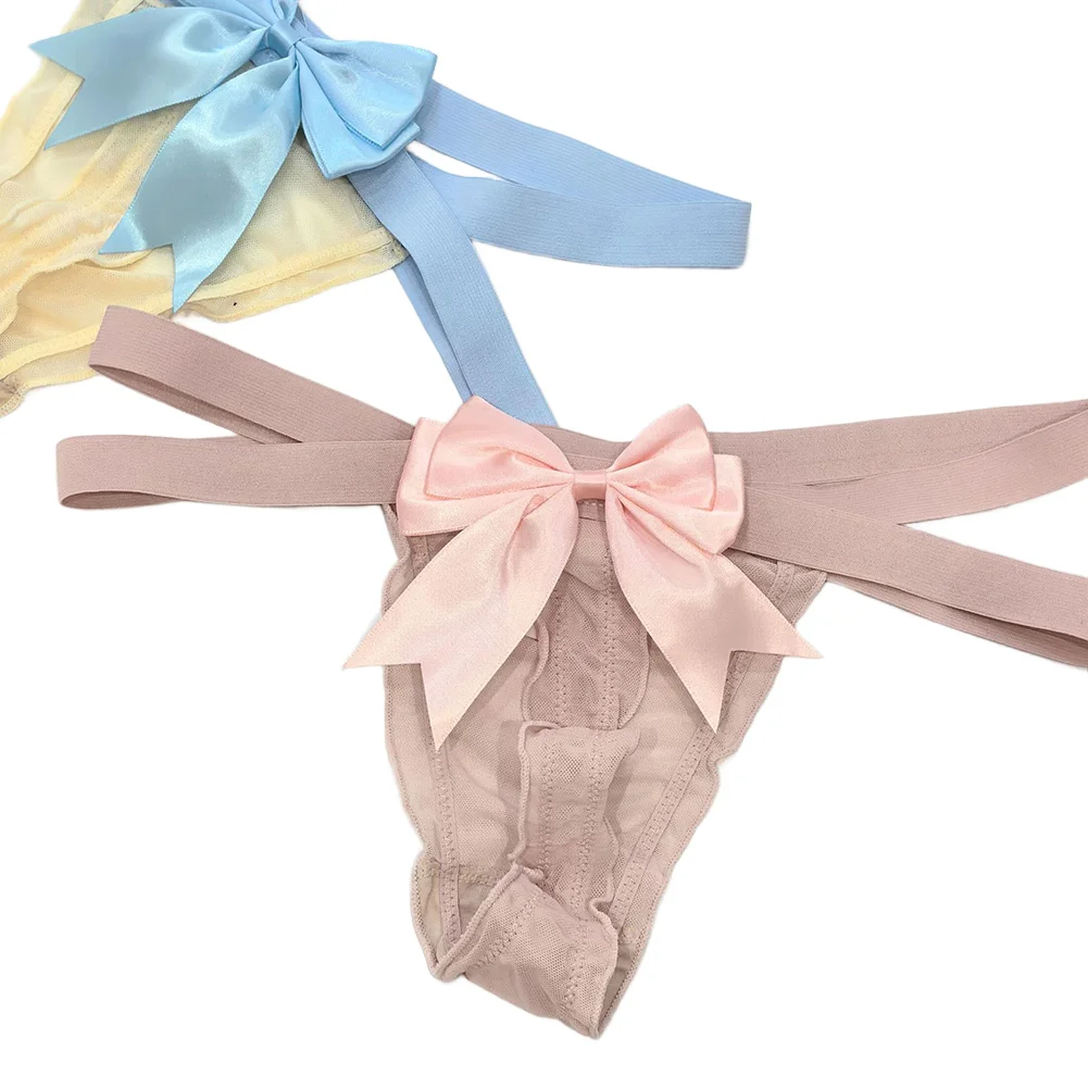Fashion Cross-Strap G-strings Women Thong With Bow See Through Mesh Low Waist Underwear Panties Female Knickers
Fashion Cross-Strap G-strings Women Thong With Bow See Through Mesh Low Waist Underwear Panties Female Knickers