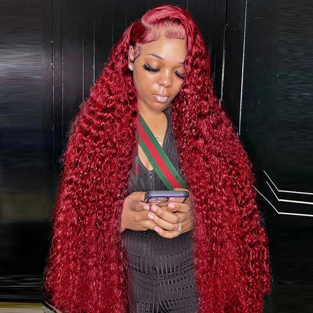 Deep Wave Frontal Wig 99j Burgundy 13x6 Red Lace Front Human Hair Wig Water Wave 13x4 Hd Curly Lace Wig Colored Human Hair Wigs
Deep Wave Frontal Wig 99j Burgundy 13x6 Red Lace Front Human Hair Wig Water Wave 13x4 Hd Curly Lace Wig Colored Human Hair Wigs
