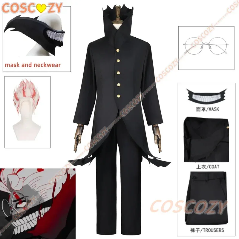 Dandadan Ken Takakura Ken Okarun Cosplay Costume Wig Turbo Granny Mode High Necked Trench Coat Black Outfit Halloween Party Suit 
Dandadan Ken Takakura Ken Okarun Cosplay Costume Wig Turbo Granny Mode High Necked Trench Coat Black Outfit Halloween Party Suit
