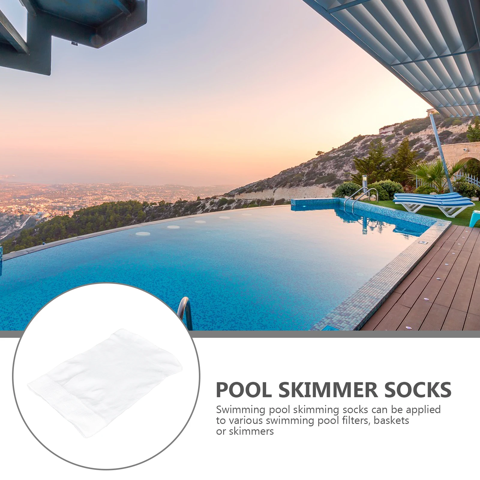 Filter Basket Skimmer Pool Sock for Pools Accessories Socks Strainer Elastic Filters Pouches Ponds Super Fine Mesh
Filter Basket Skimmer Pool Sock for Pools Accessories Socks Strainer Elastic Filters Pouches Ponds Super Fine Mesh