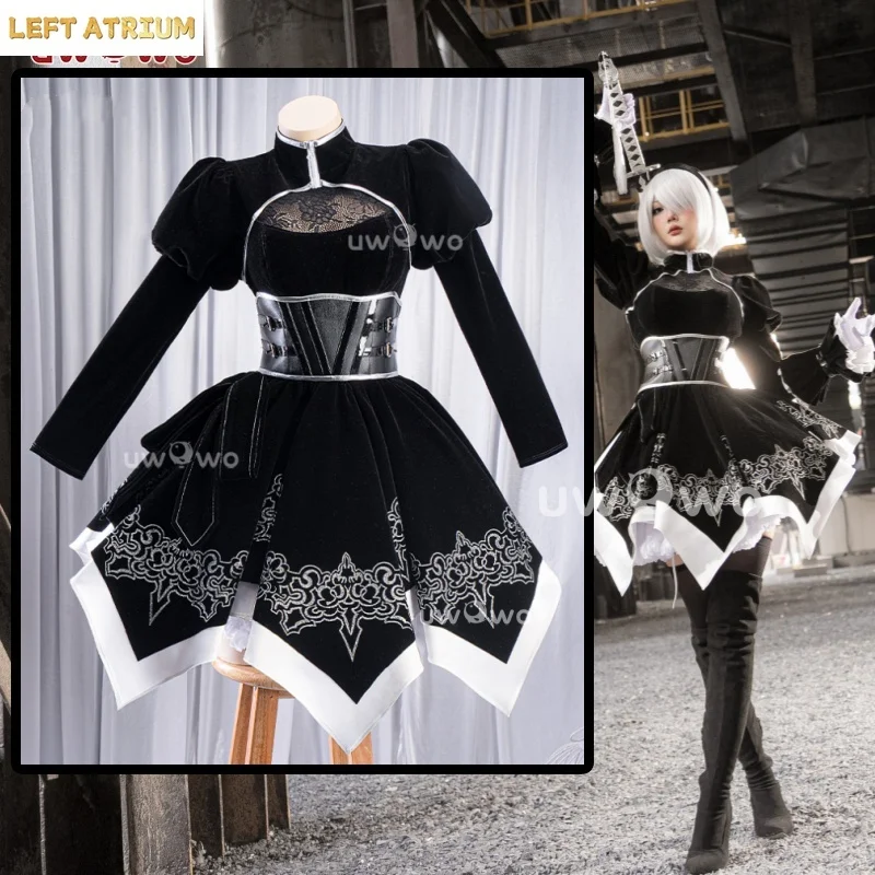 UWOWO A2 Cosplay A2 Cosplay Costume Woman Dress Black Dress Halloween Costume
UWOWO A2 Cosplay A2 Cosplay Costume Woman Dress Black Dress Halloween Costume