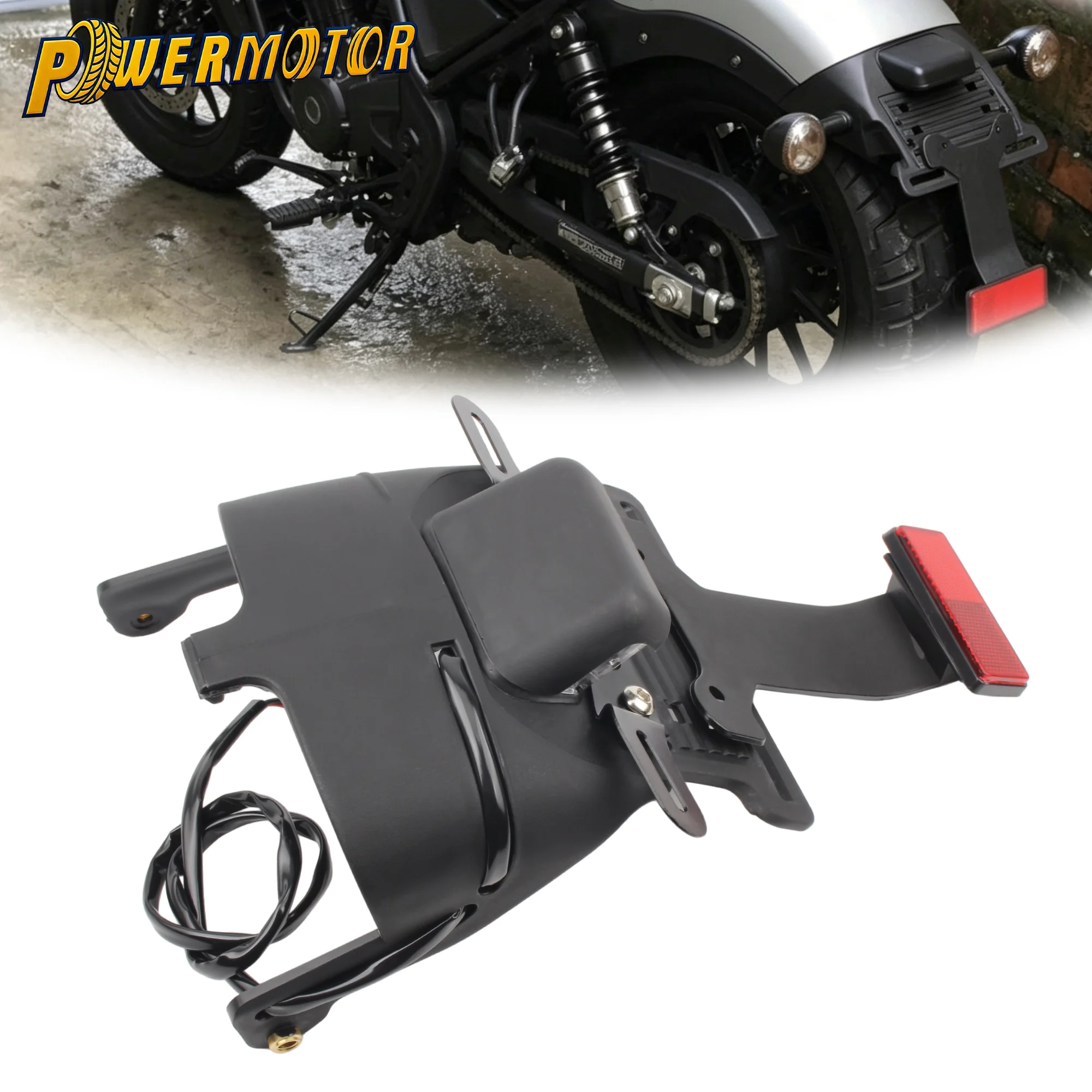 License Plate Relocation Kit Rear Fender LED Bracket For Harley Sportster XL 883 1200 Forty Eight X48 2004-2014 Motorcycle Parts
License Plate Relocation Kit Rear Fender LED Bracket For Harley Sportster XL 883 1200 Forty Eight X48 2004-2014 Motorcycle Parts