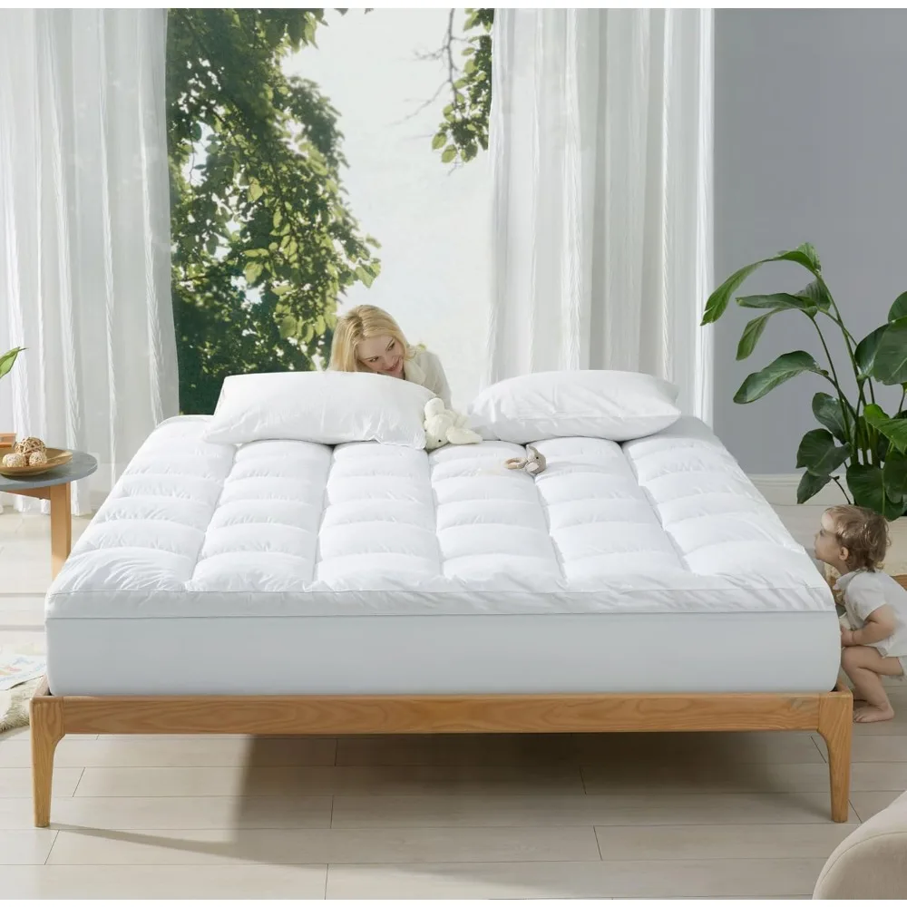 Матрас с охлаждающей хлопковой подушкой размера «queen-size», наматрасник с карманом 8–21 дюймов и альтернативным наполнением 3D Snow Down для дышащего комфорта
Матрас с охлаждающей хлопковой подушкой размера «queen-size», наматрасник с карманом 8–21 дюймов и альтернативным наполнением 3D Snow Down для дышащего комфорта