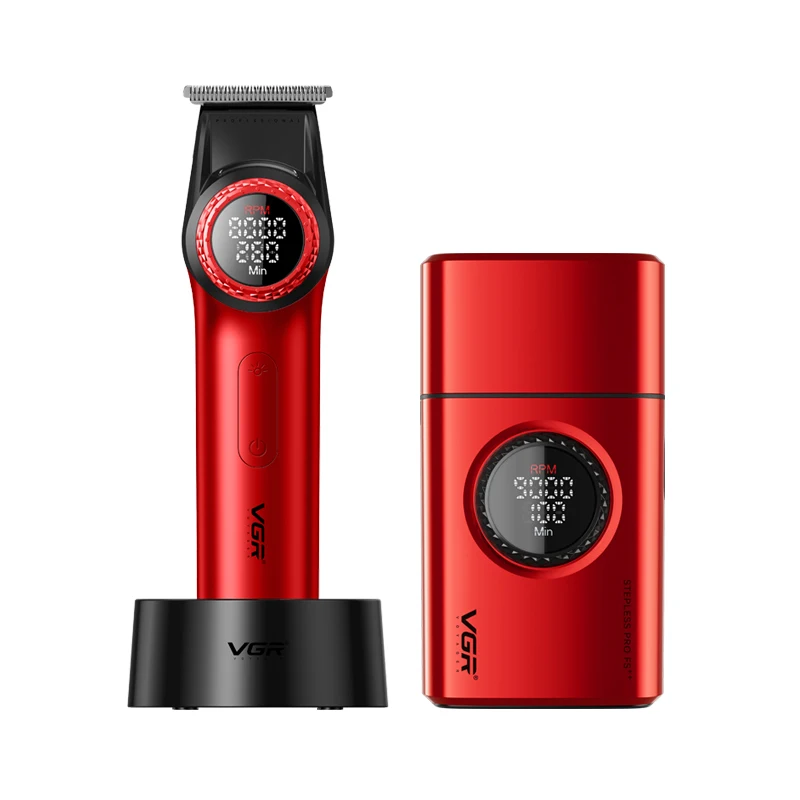 VGR 977 377 new hair trimming set, high-end men's hair clipper, intelligent shaver, whitening device, multifunctional electric c
VGR 977 377 new hair trimming set, high-end men's hair clipper, intelligent shaver, whitening device, multifunctional electric c