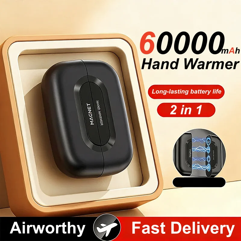  New Gradient Dual Magnetic Suction 2-in-1 Split Warm Hand Treasure Digital Display Mini Portable USB Rechargeable Hand Warmer
New Gradient Dual Magnetic Suction 2-in-1 Split Warm Hand Treasure Digital Display Mini Portable USB Rechargeable Hand Warmer