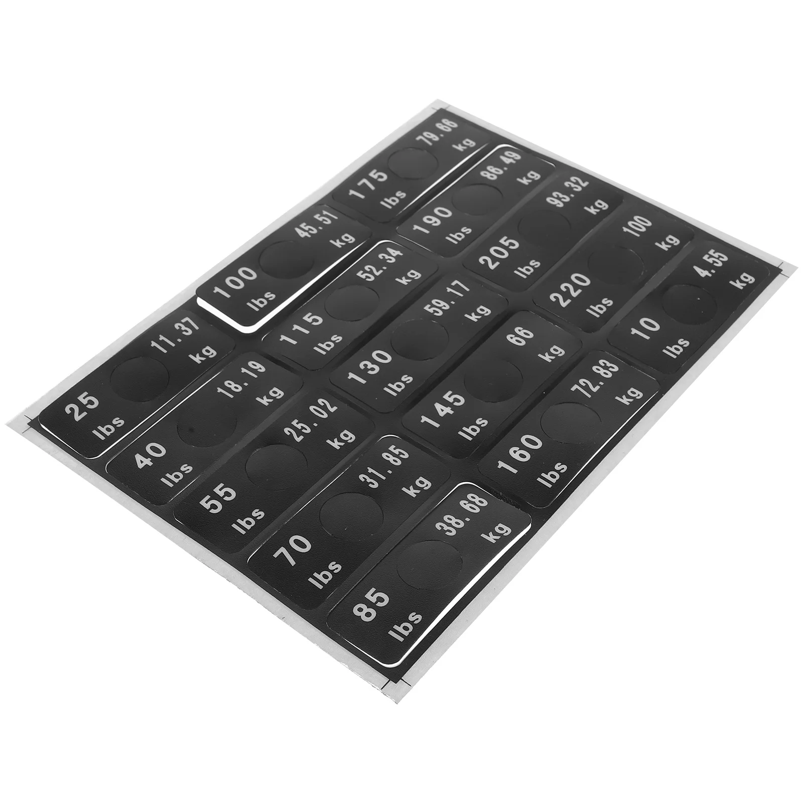 Weight Block Sticker Stickers for Helmets Punching Bag Hanging Kit Cable Machine Sports Tape Bar Self-adhesive Label Tags Solid
Weight Block Sticker Stickers for Helmets Punching Bag Hanging Kit Cable Machine Sports Tape Bar Self-adhesive Label Tags Solid