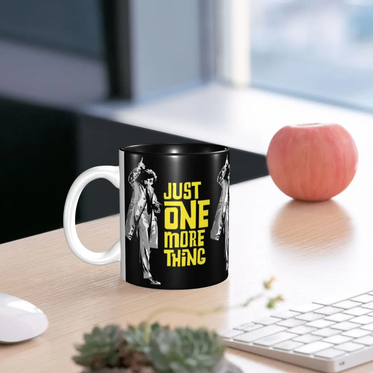 Columbo - кружка Just One More Thing, забавные керамические кофейные чашки, чайные кружки, чашка для молока, посуда для напитков, подарки для друзей
Columbo - кружка Just One More Thing, забавные керамические кофейные чашки, чайные кружки, чашка для молока, посуда для напитков, подарки для друзей