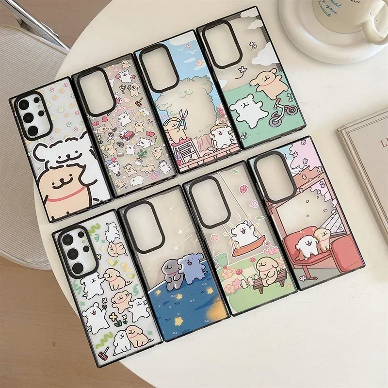 Cute Dog Friend Acrylic Black Border Case for Samsung Galaxy S25 + Plus S24 S23 Ultra S25U Cover Protective Shell
Cute Dog Friend Acrylic Black Border Case for Samsung Galaxy S25 + Plus S24 S23 Ultra S25U Cover Protective Shell