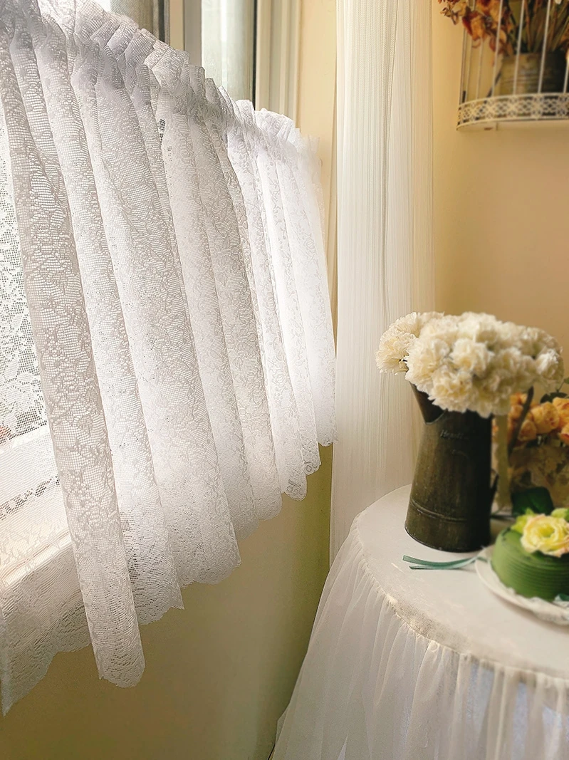 Beautiful | Foreign Lace Fabric French Pleated Curtains, Door Curtains, Semi Short Curtain Heads
Beautiful | Foreign Lace Fabric French Pleated Curtains, Door Curtains, Semi Short Curtain Heads